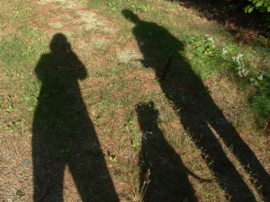 My wife, myself and Adelie circa 2003